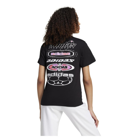 Adidas Γυναικεία κοντομάνικη μπλούζα House of Tiro Graphic Tee